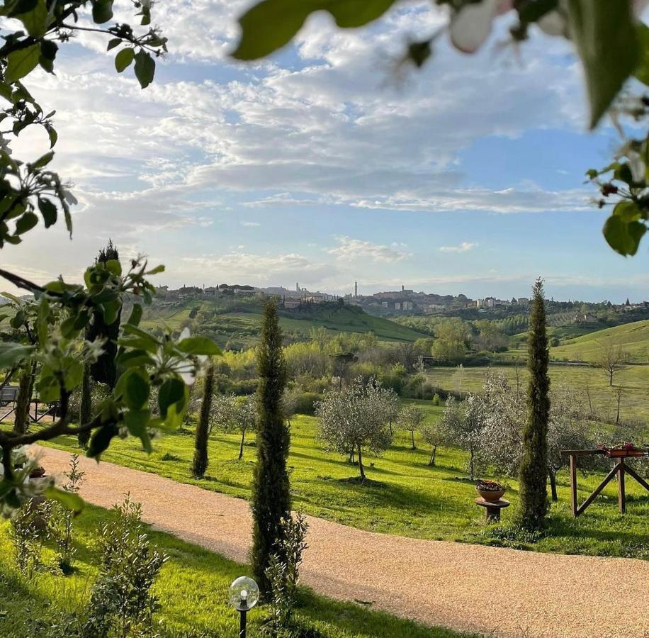 Agriturismo La Corte Del Sole Сиена Экстерьер фото