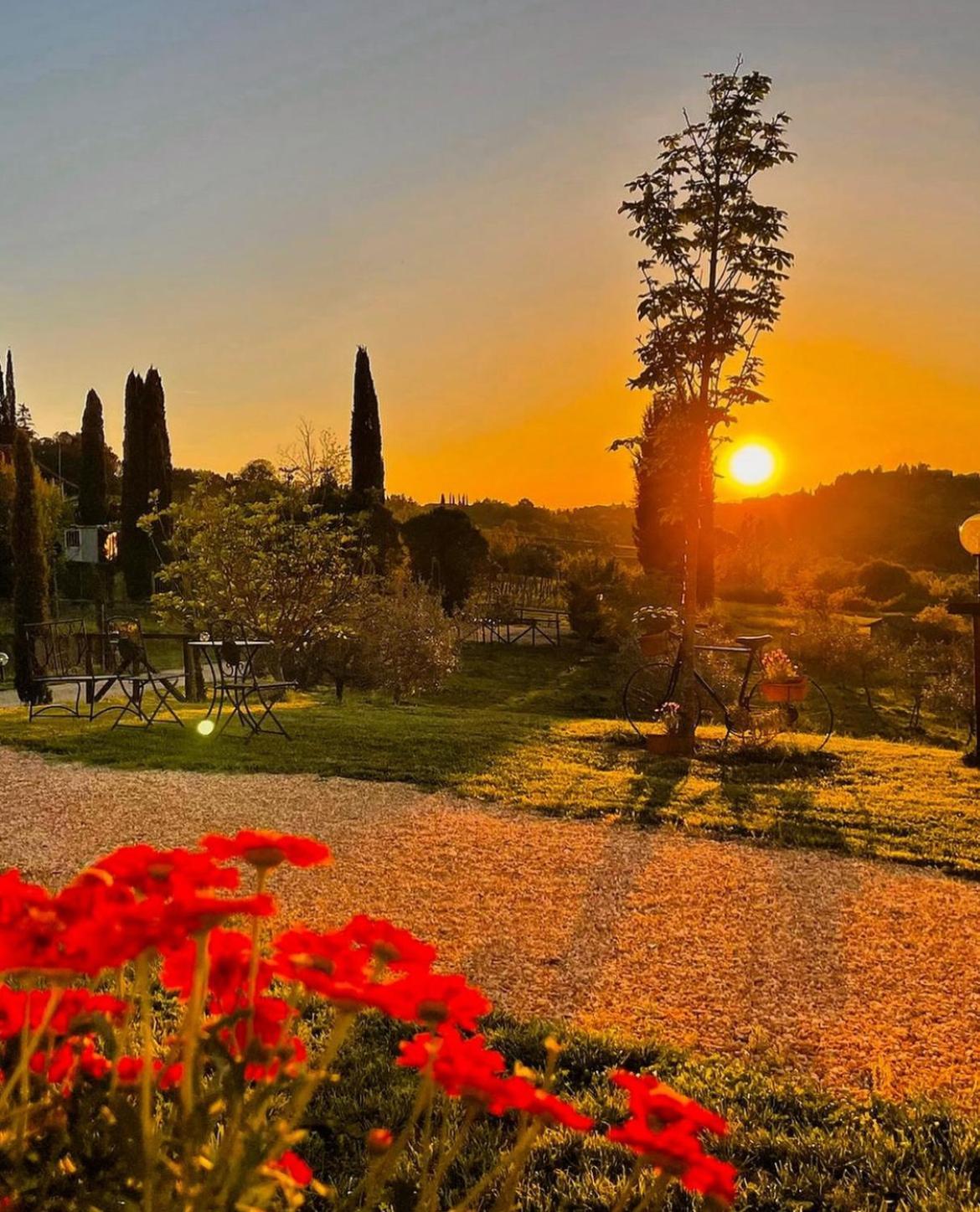 Agriturismo La Corte Del Sole Сиена Экстерьер фото